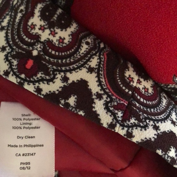 Talbots Paisley Printed Dress - Picture 6 of 6